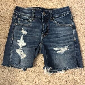American Eagle next level stretch jean shorts